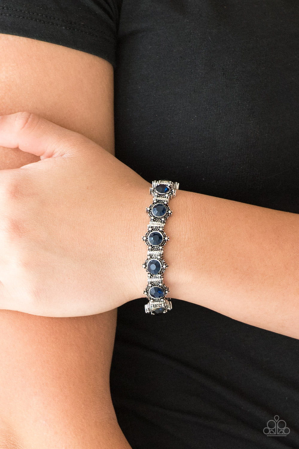 Strut Your Stuff - Blue - Paparazzi Bracelet