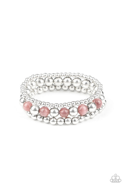 Always On The Glow - Purple - Paparazzi Bracelet