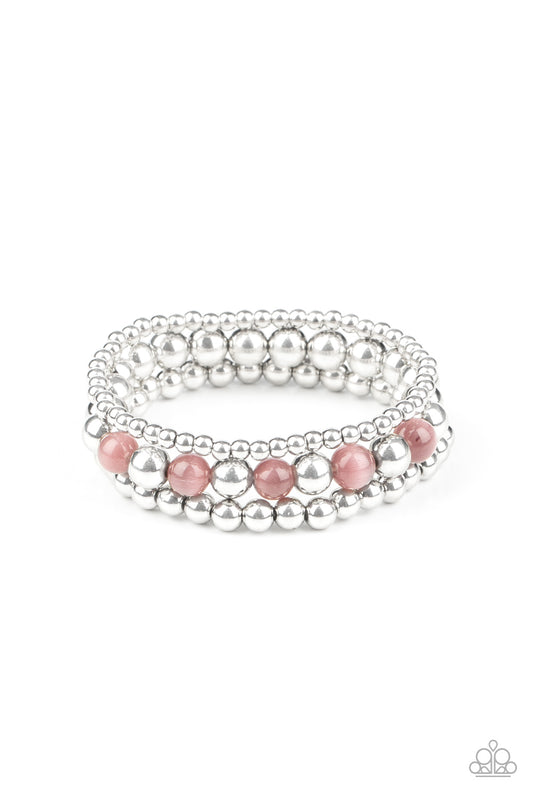 Always On The Glow - Purple - Paparazzi Bracelet