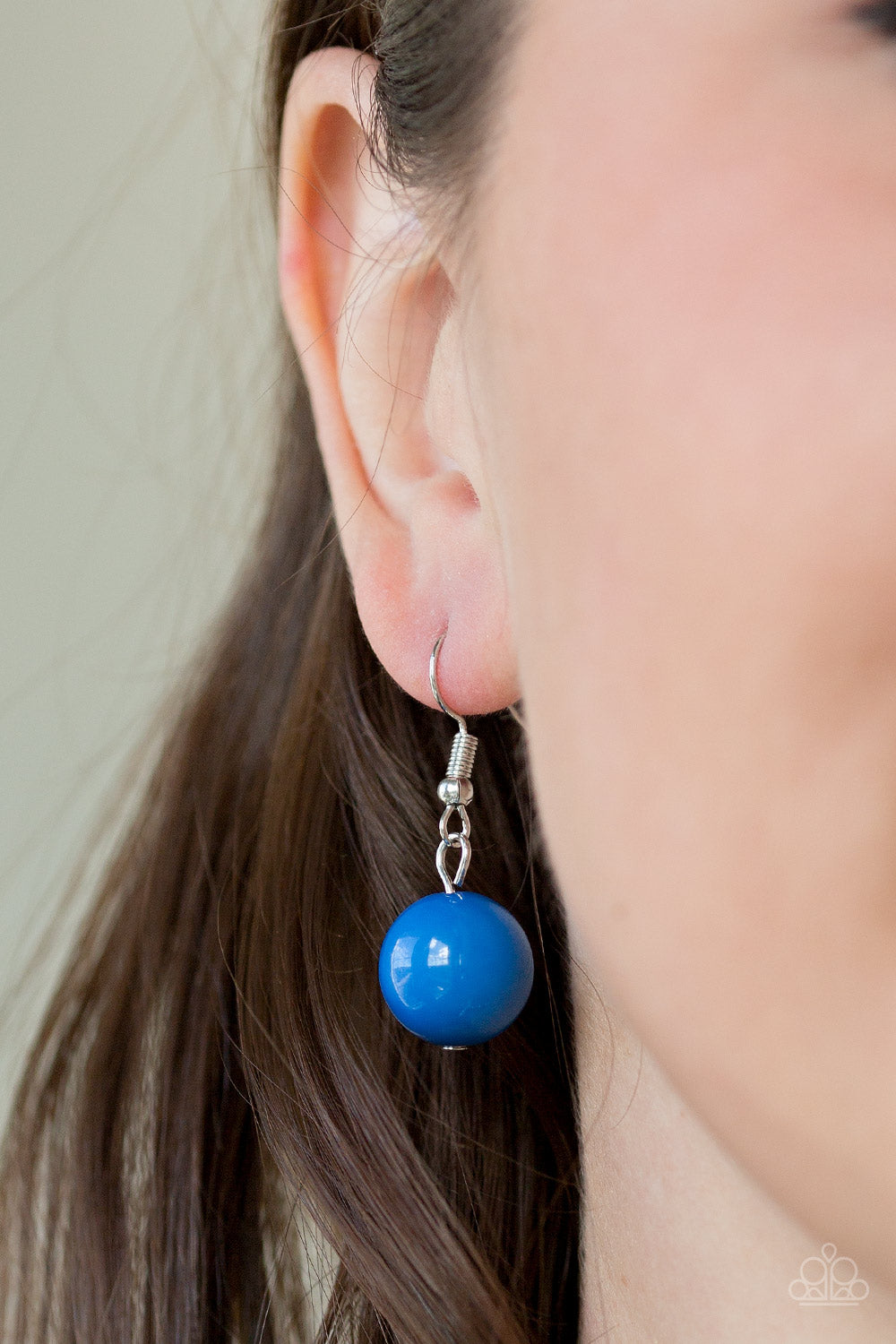 Top Pop - Blue - Paparazzi Necklace