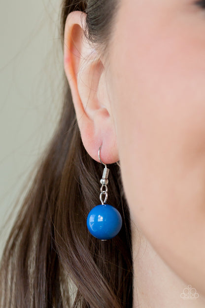 Top Pop - Blue - Paparazzi Necklace