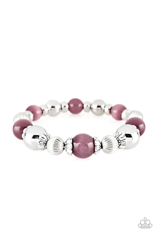 Once Upon A Maritme - Purple - Paparazzi Bracelet