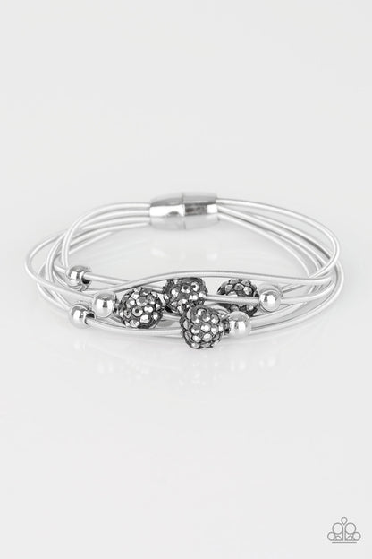 Marvelously Magnetic - Silver - Paparazzi Bracelet