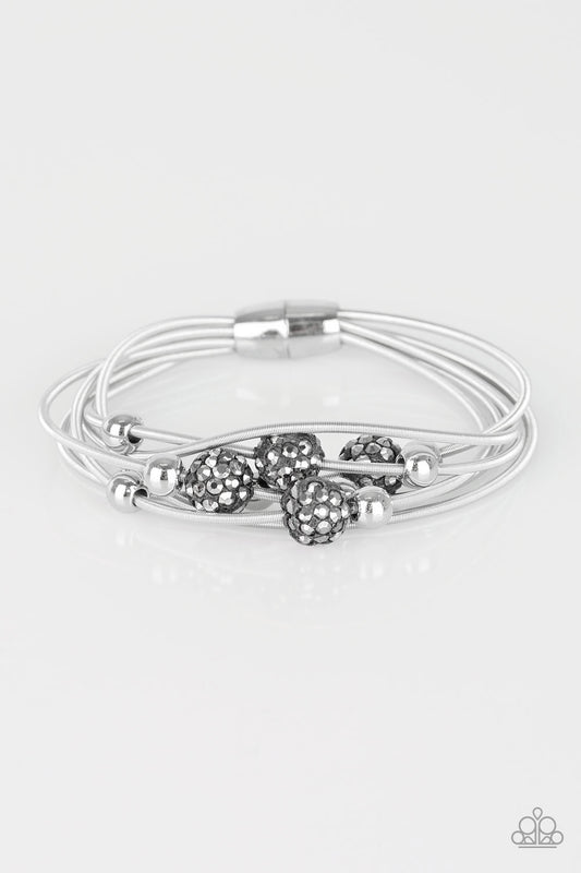 Marvelously Magnetic - Silver - Paparazzi Bracelet