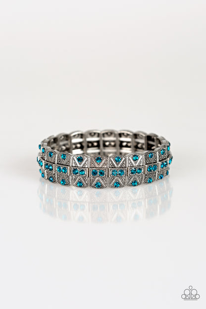 Modern Magnificence - Blue - Paparazzi Bracelet