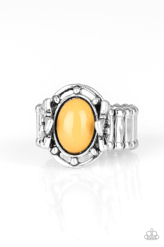Color Me Confident - Yellow - Paparazzi Ring