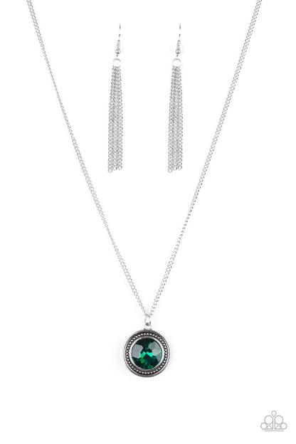 Mega Money - Green - Paparazzi Necklace