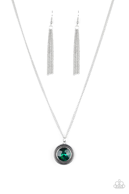 Mega Money - Green - Paparazzi Necklace