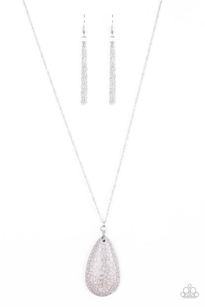 Stone River - Silver Necklace