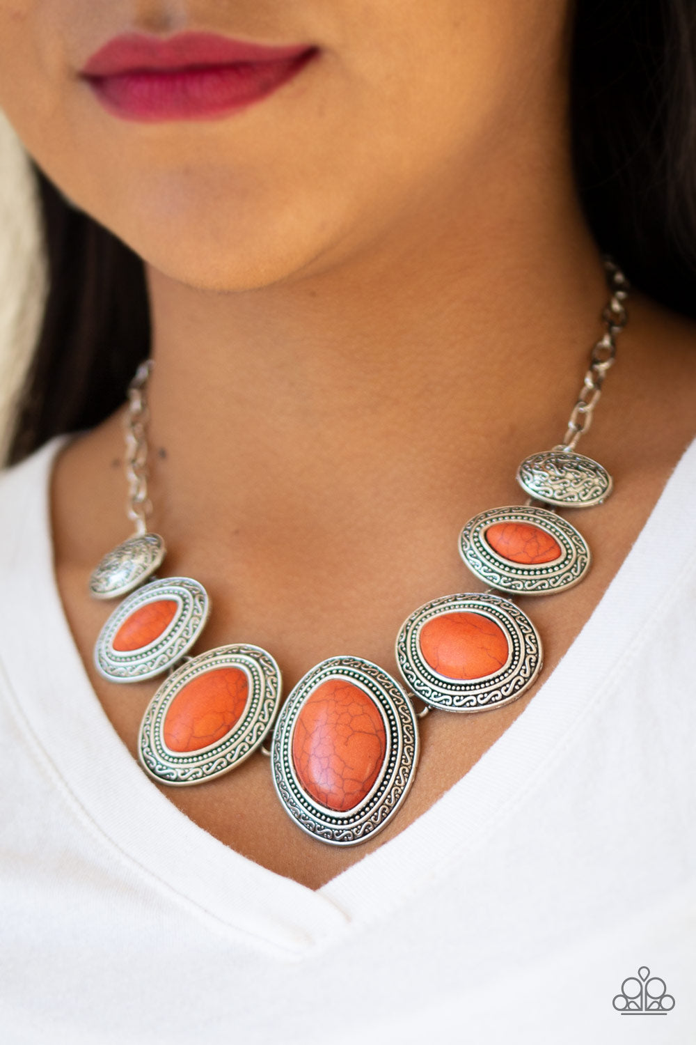 Sierra Serenity - Orange Necklace