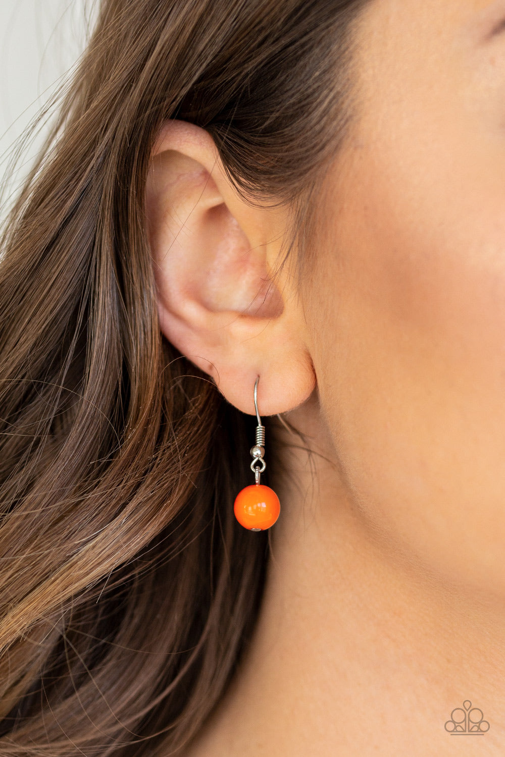 Hey, SOL Sister - Orange Necklace