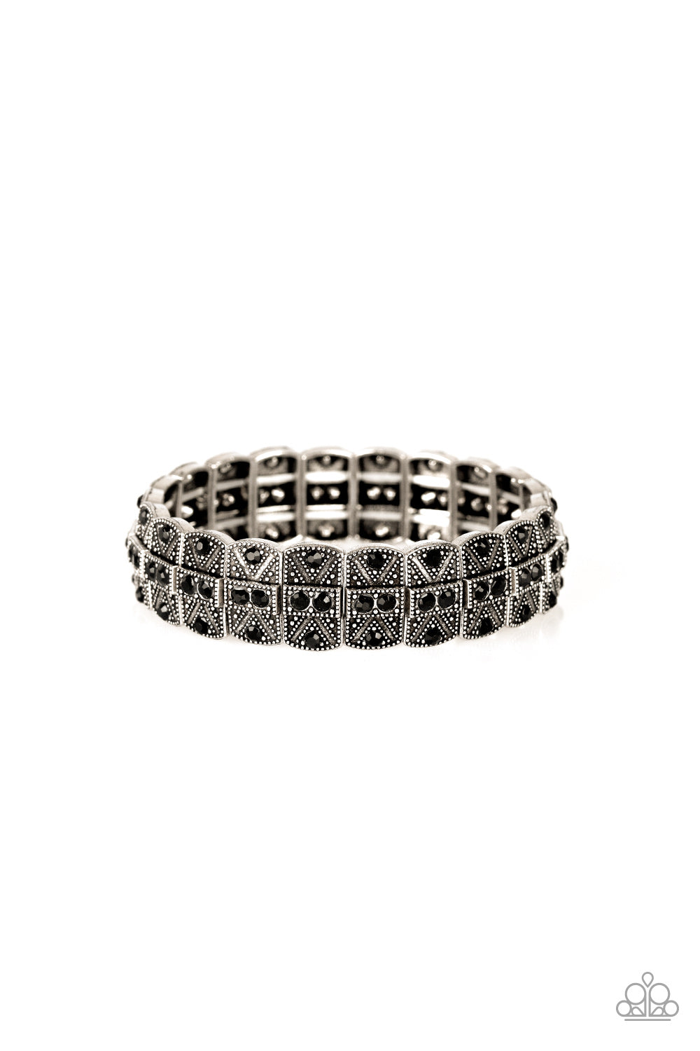 Modern Magnificence - Black - Paparazzi Bracelet