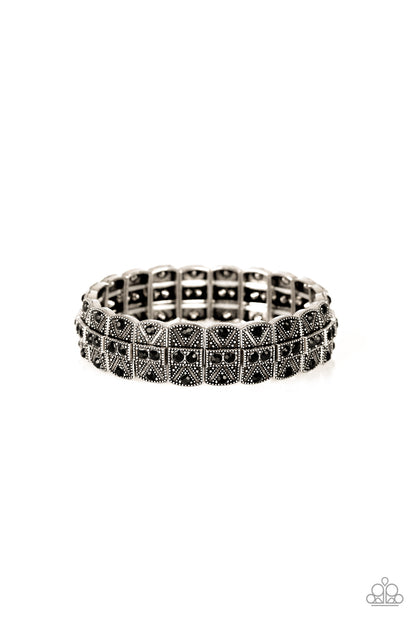 Modern Magnificence - Black - Paparazzi Bracelet