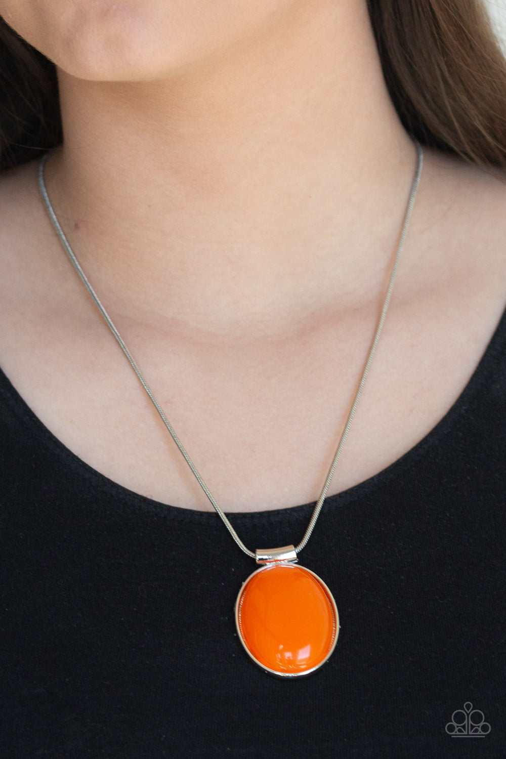 Rising Stardom - Orange Necklace