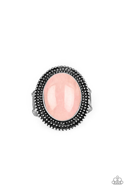 Outdoor Oasis - Pink - Paparazzi Ring