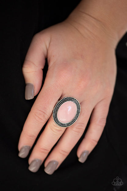 Outdoor Oasis - Pink - Paparazzi Ring
