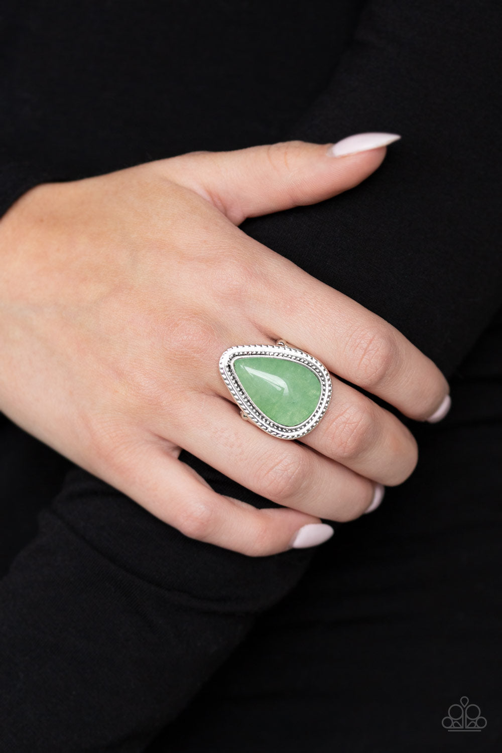 Mojave Mist - Green - Paparazzi Ring