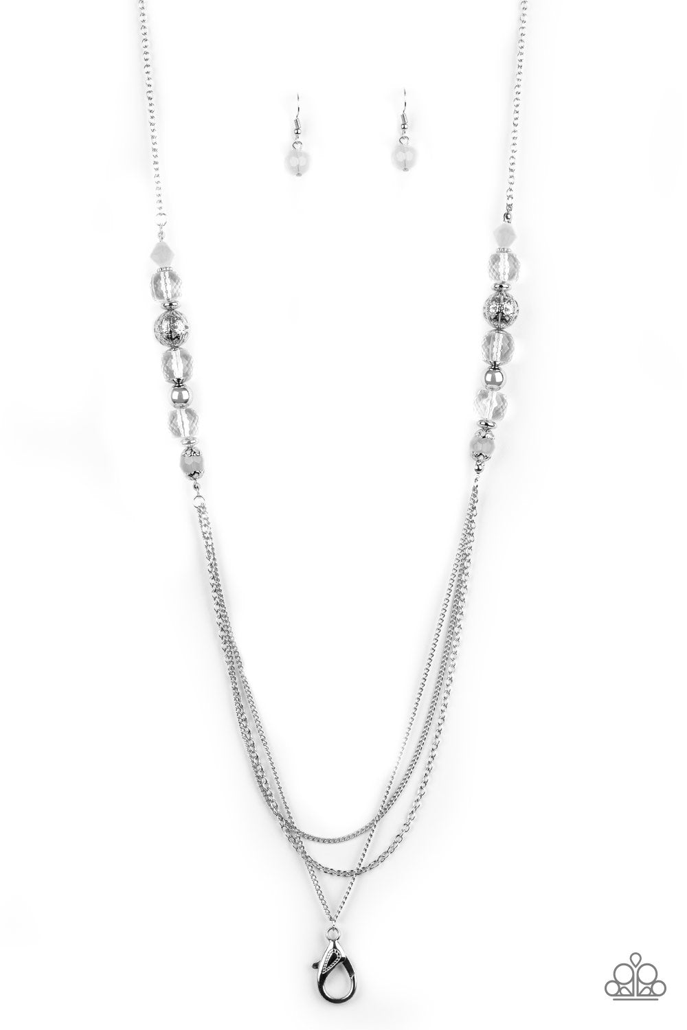 Native New Yorker - White Lanyard