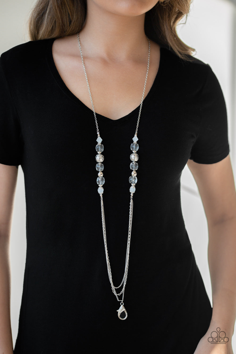 Native New Yorker - White Lanyard