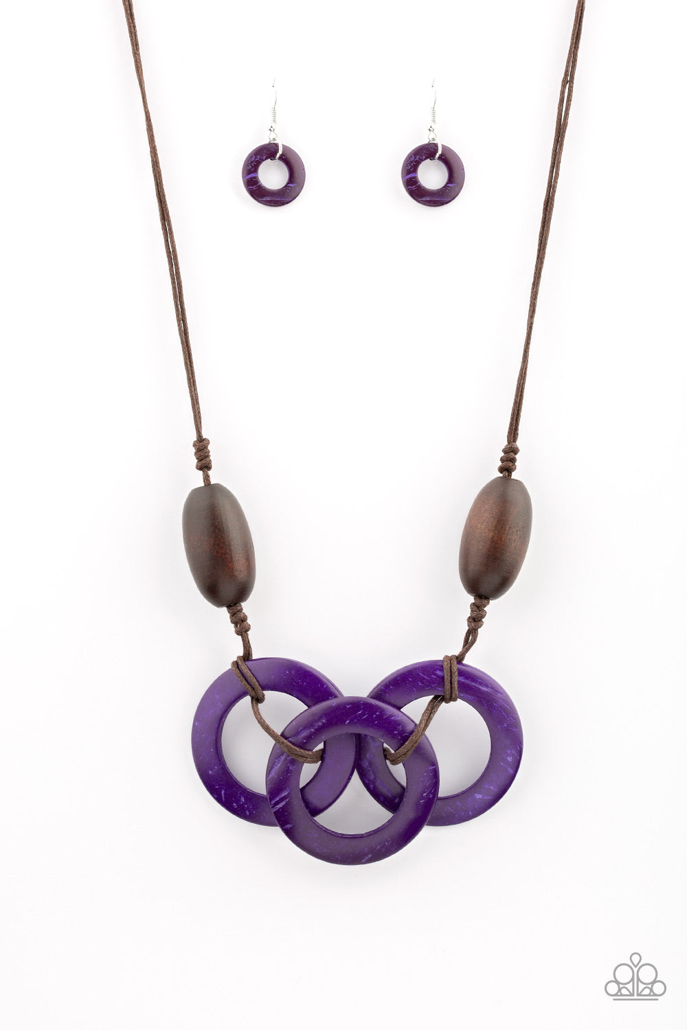 Bahama Drama - Purple - Paparazzi Necklace