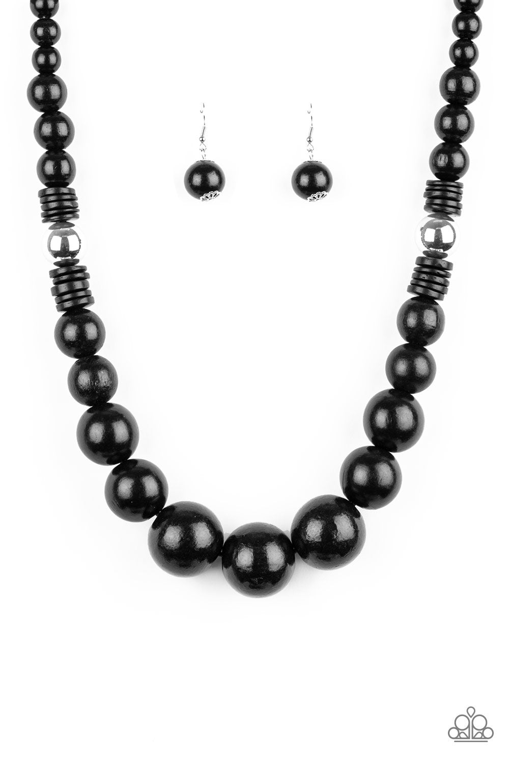 Panama Panorama - Black - Paparazzi Necklace