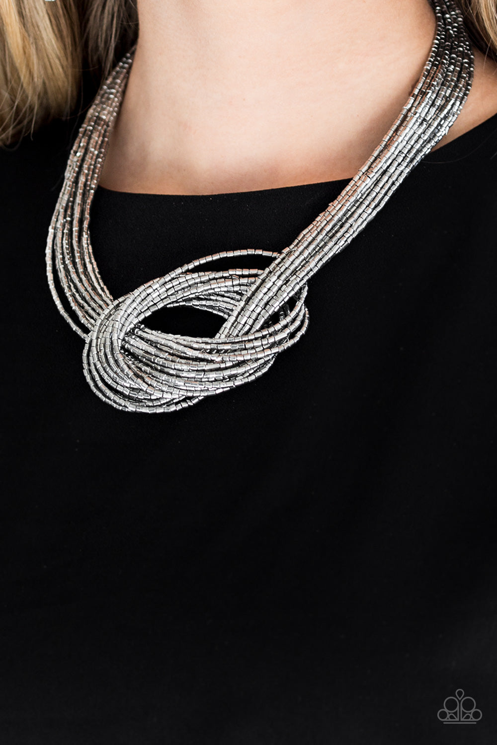 Knotted Knockout - Paparazzi Necklace