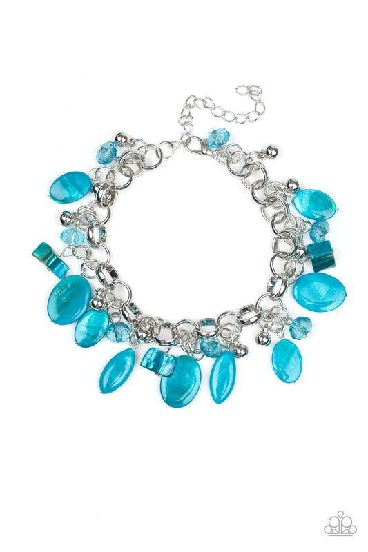 Seashore Sailing - Blue - Paparazzi Bracelet