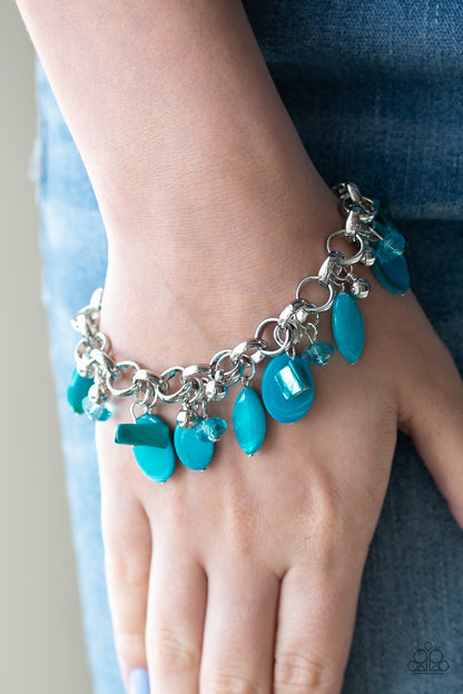 Seashore Sailing - Blue - Paparazzi Bracelet