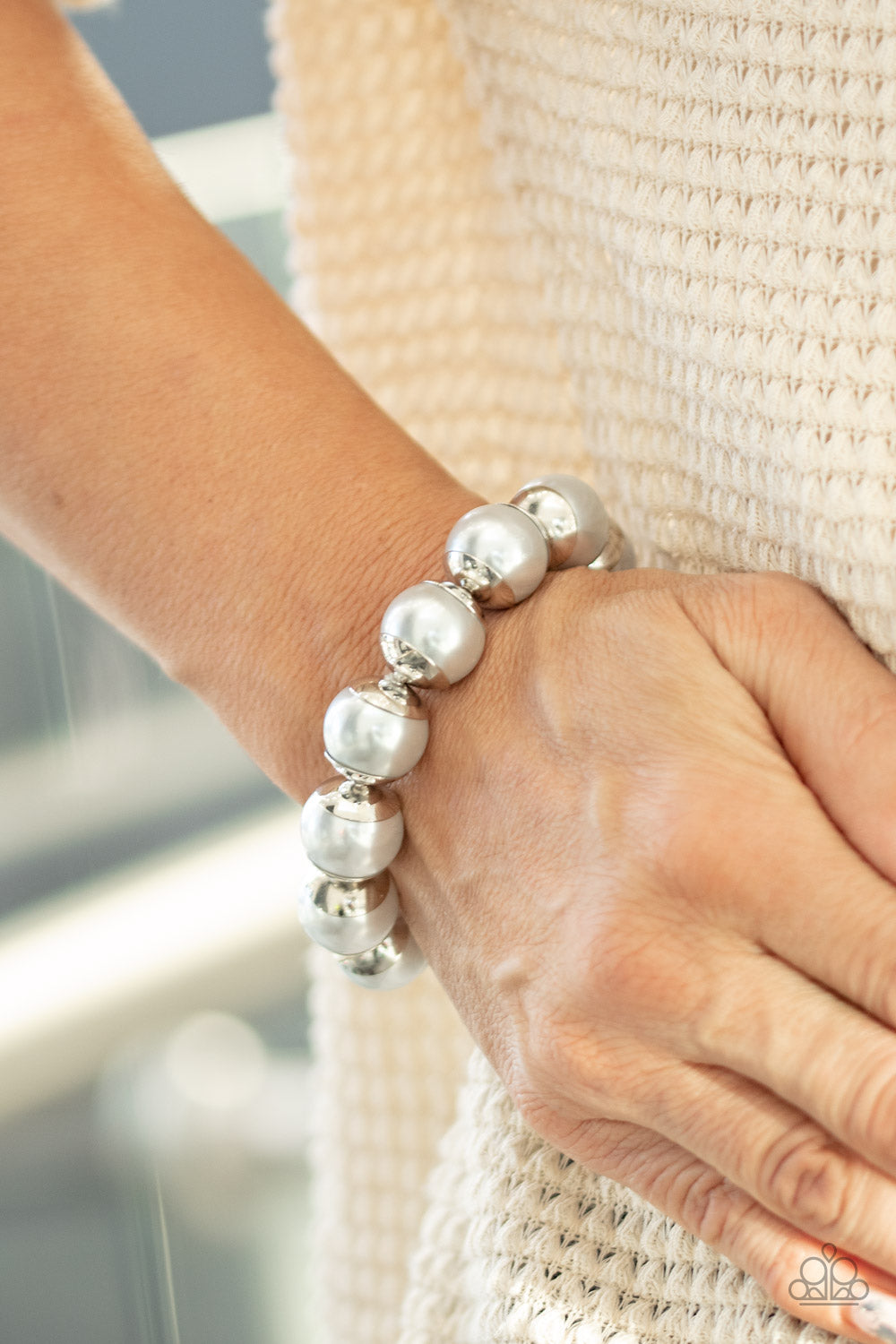 One Woman Show-Stopper - Silver - Paparazzi Bracelet