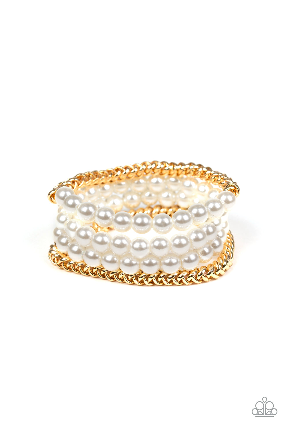 Industrial Incognito - Gold - Paparazzi Bracelet