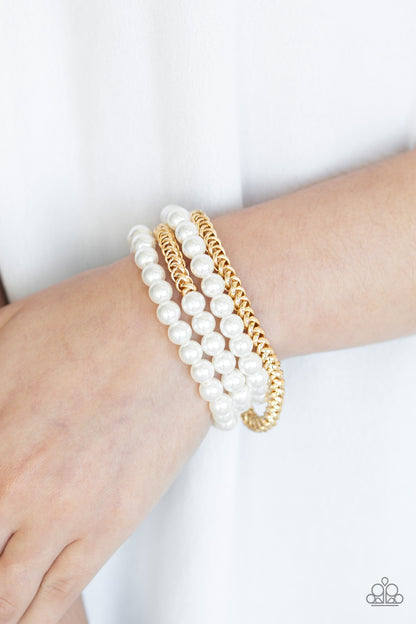 Industrial Incognito - Gold - Paparazzi Bracelet