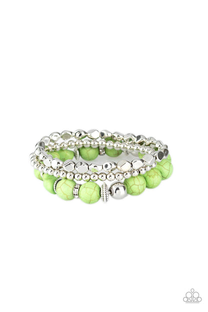 Rural Restoration - Green - Paparazzi Bracelet
