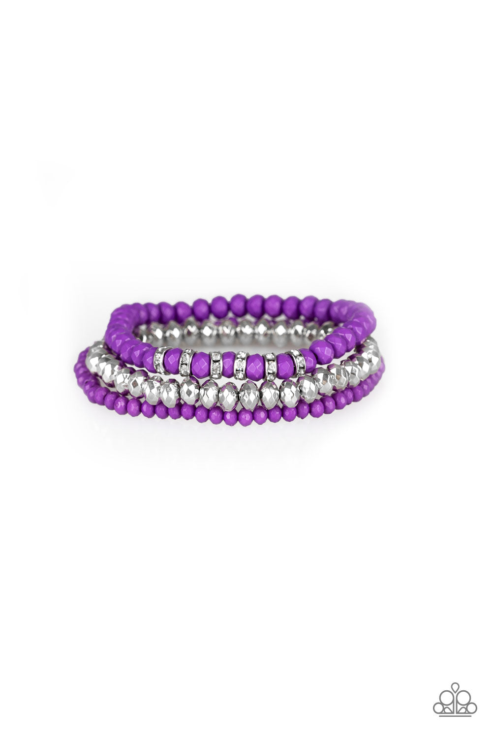 Ideal Idol - Purple - Paparazzi Bracelet