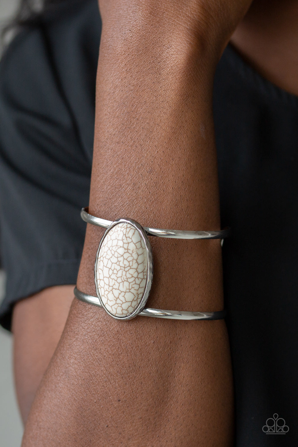 Desert Empress - White - Paparazzi Bracelet