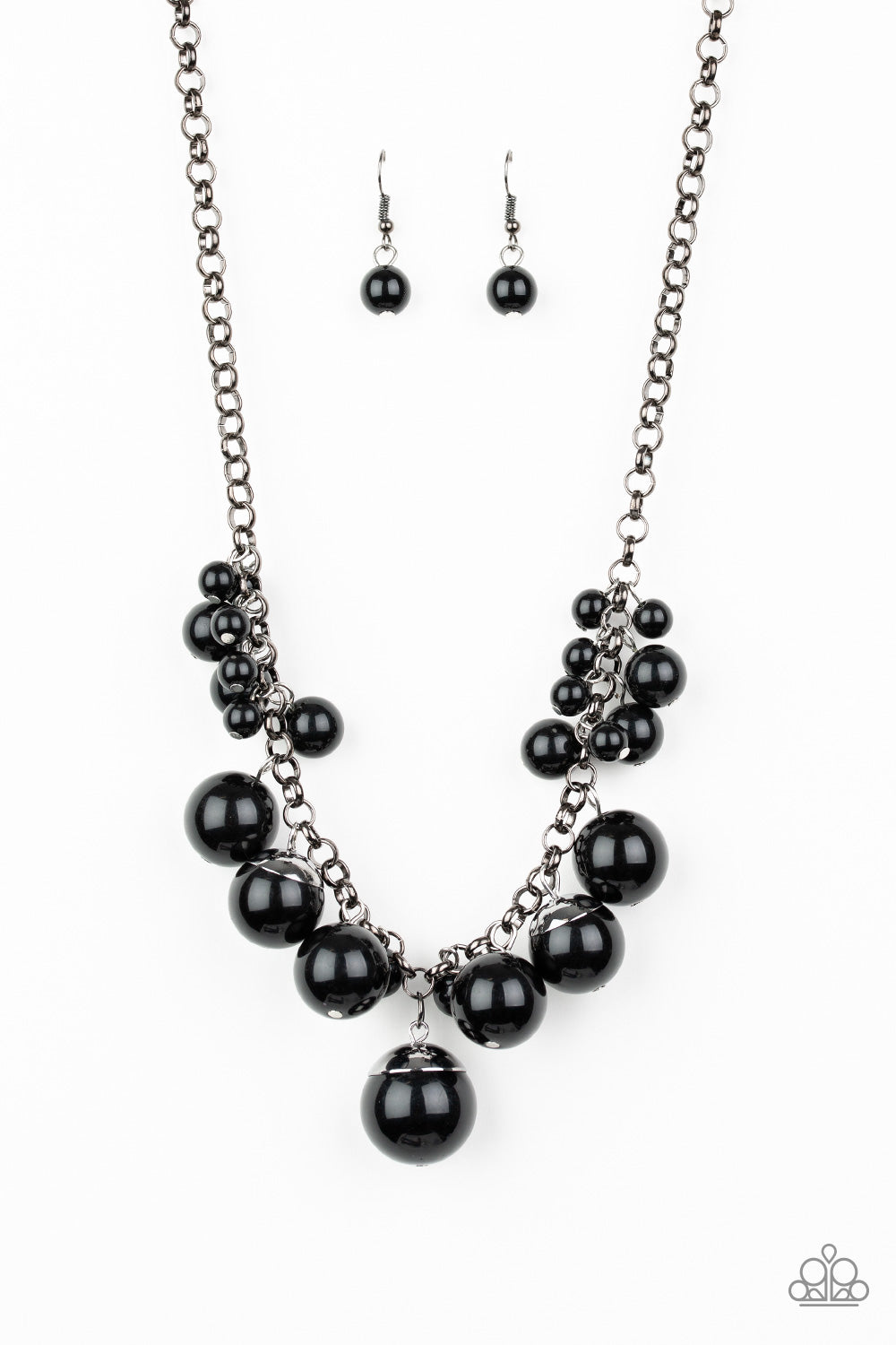 Broadway Belle - Black - Paparazzi Necklace