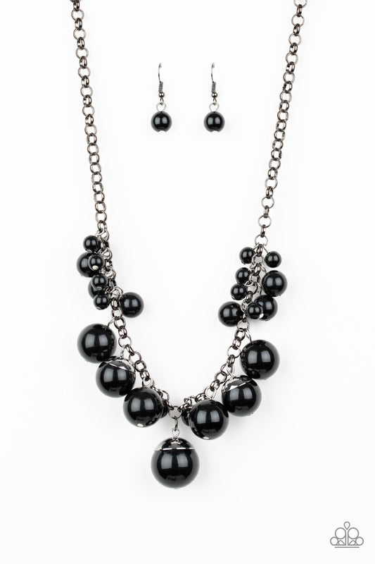 Broadway Belle - Black - Paparazzi Necklace