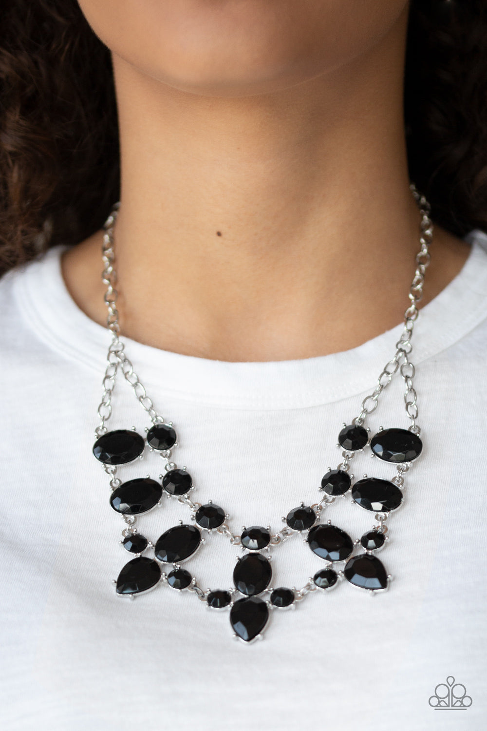 Goddess Glow - Black Paparazzi Necklace