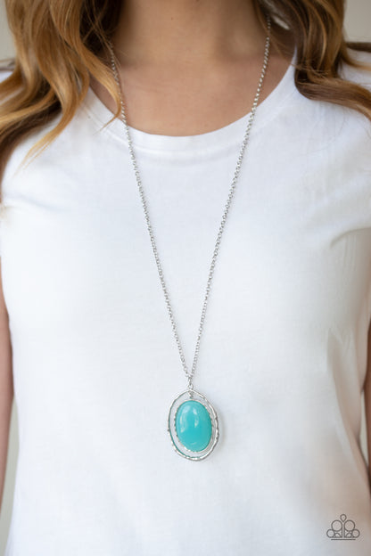 Harbor Harmony - Blue - Paparazzi Necklace