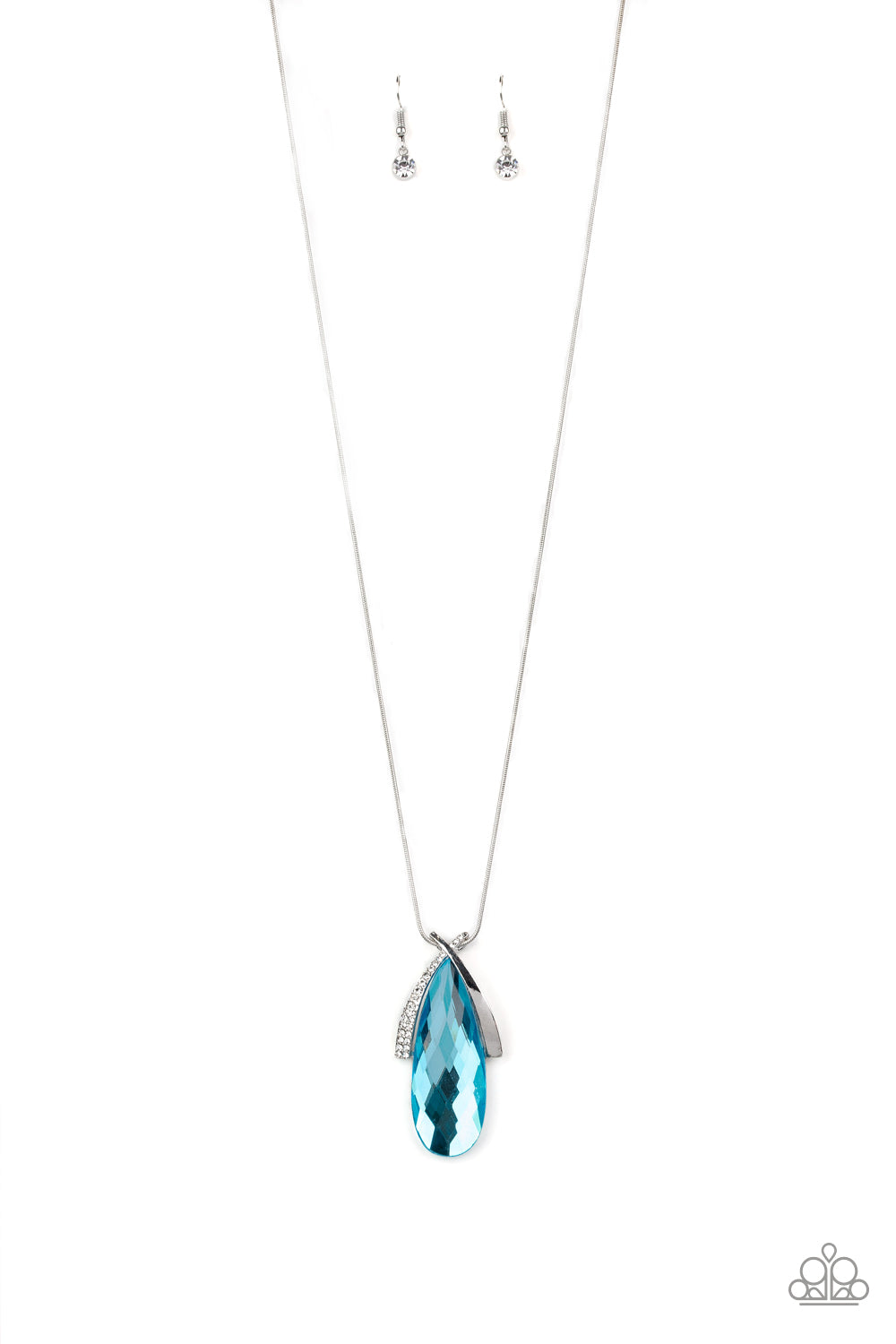 Stellar Sophistication - Blue - Paparazzi Necklace