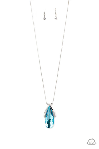 Stellar Sophistication - Blue - Paparazzi Necklace