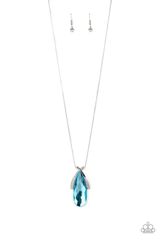 Stellar Sophistication - Blue - Paparazzi Necklace