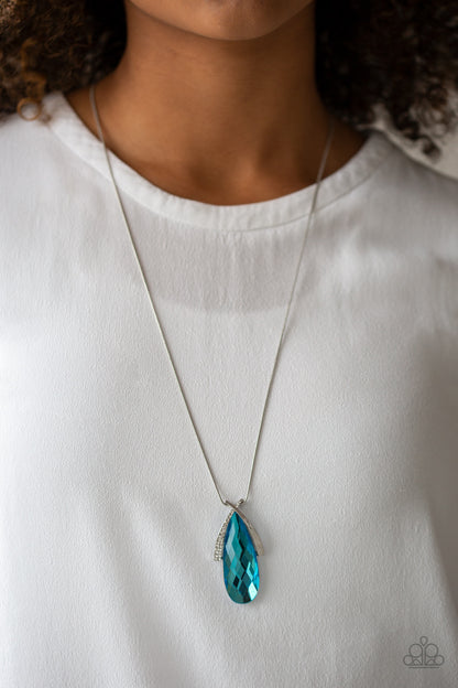 Stellar Sophistication - Blue - Paparazzi Necklace