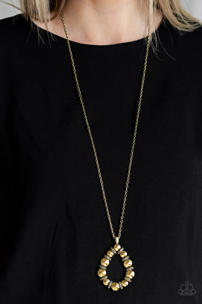 Making Millions - Brass Paparazzi Necklace