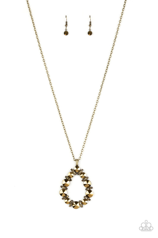 Making Millions - Brass Paparazzi Necklace