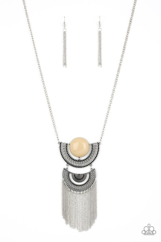 Desert Diviner - Brown - Paparazzi Necklace