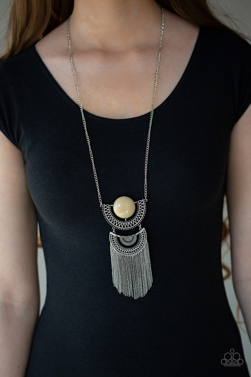 Desert Diviner - Brown - Paparazzi Necklace