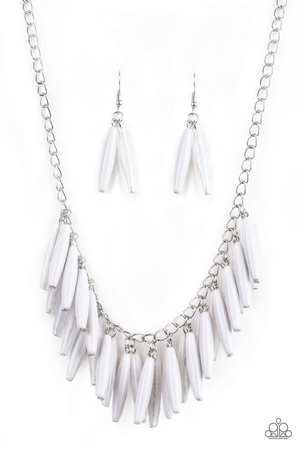 Full Of Flavor - White - Papazarri Necklace