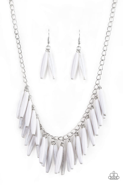 Full Of Flavor - White - Papazarri Necklace
