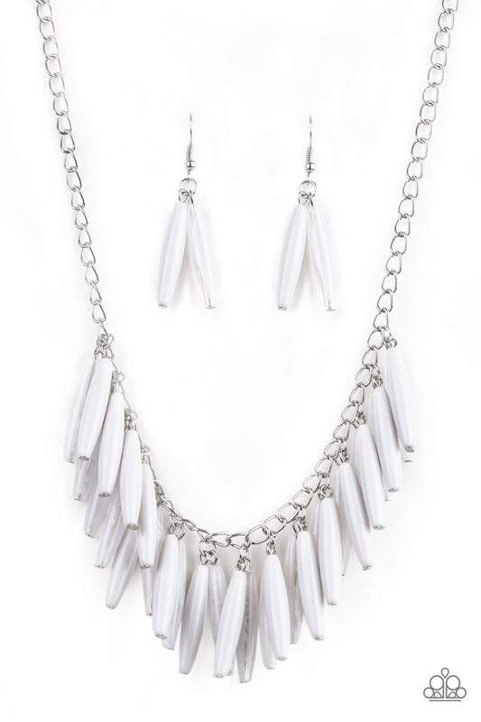 Full Of Flavor - White - Papazarri Necklace