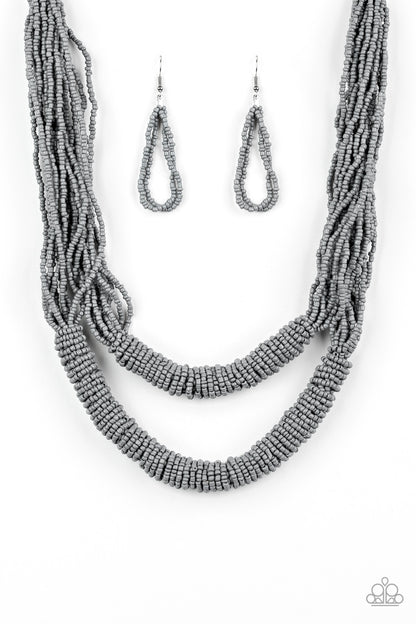 Right As Rainforest - Silver - Paparazzi Necklace
